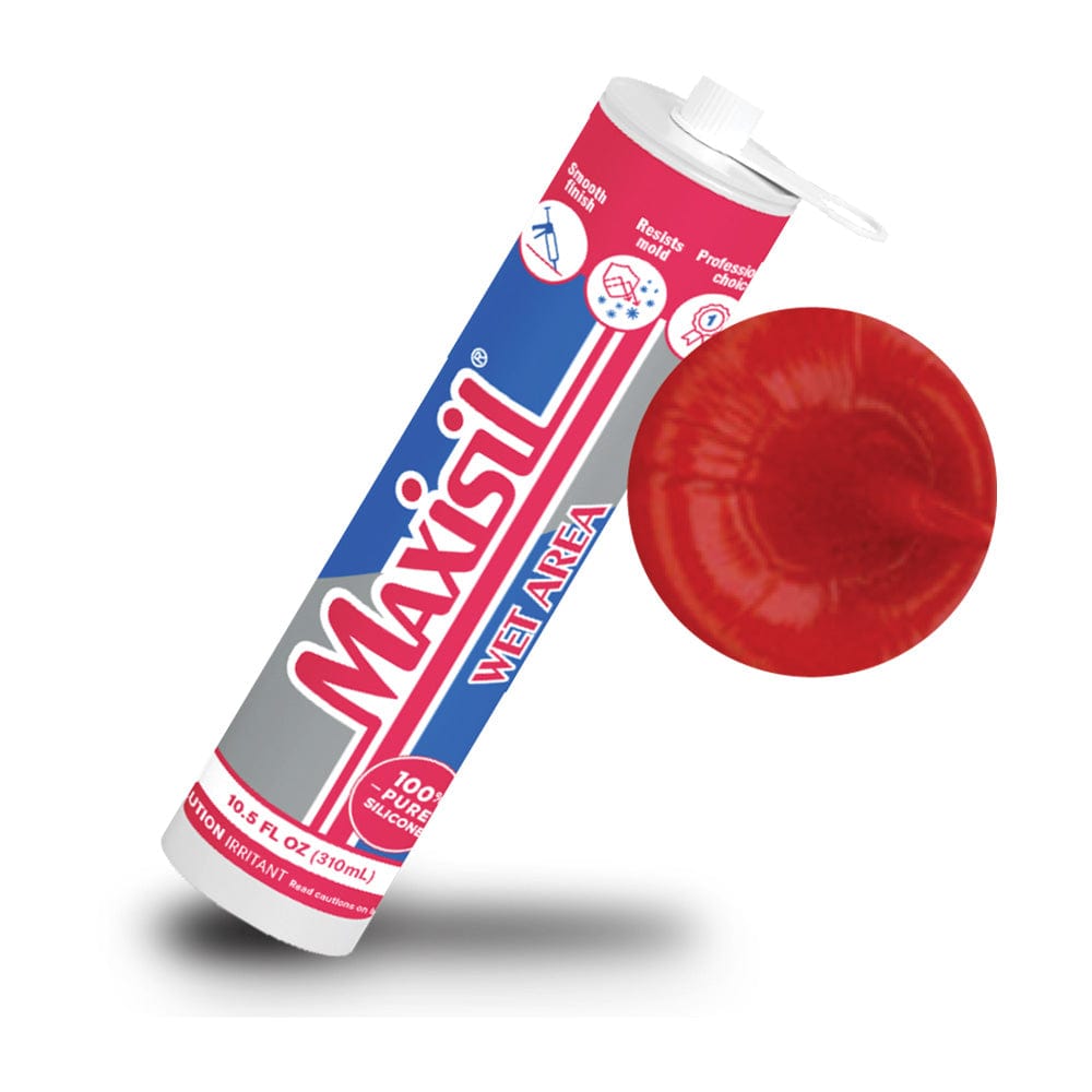 Maxisil Wet Area Sealant - Red