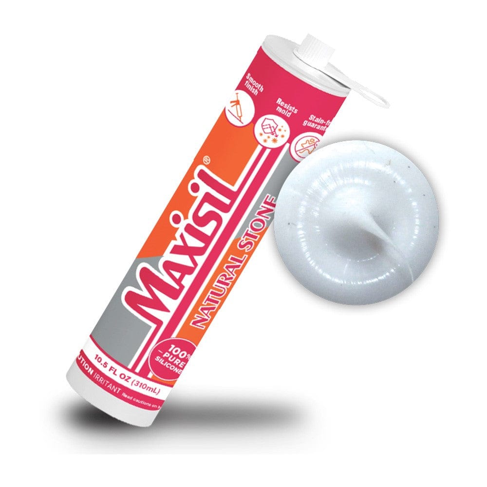 Maxisil Natural Stone Sealant - White