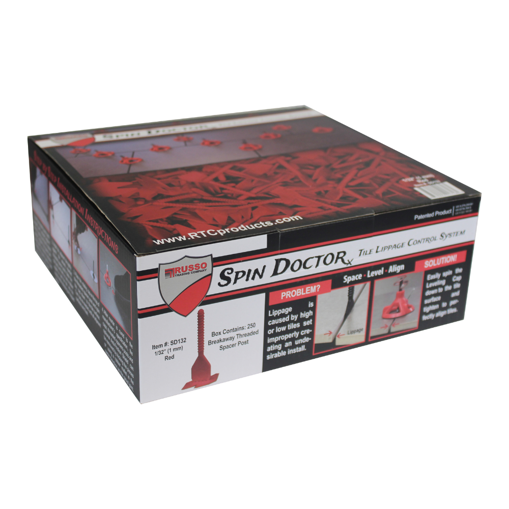 Spin Doctor Tile Lippage Control System – Caps & Posts (Bulk Spin Doctor Tile Lippage Control System – Caps & Posts (Bulk