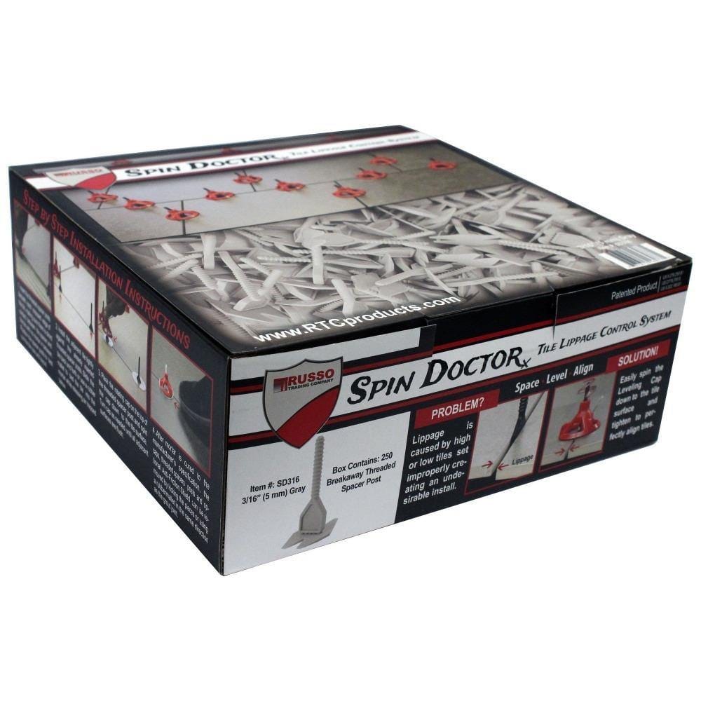 Spin Doctor Tile Lippage Control System – Caps & Posts (Bulk