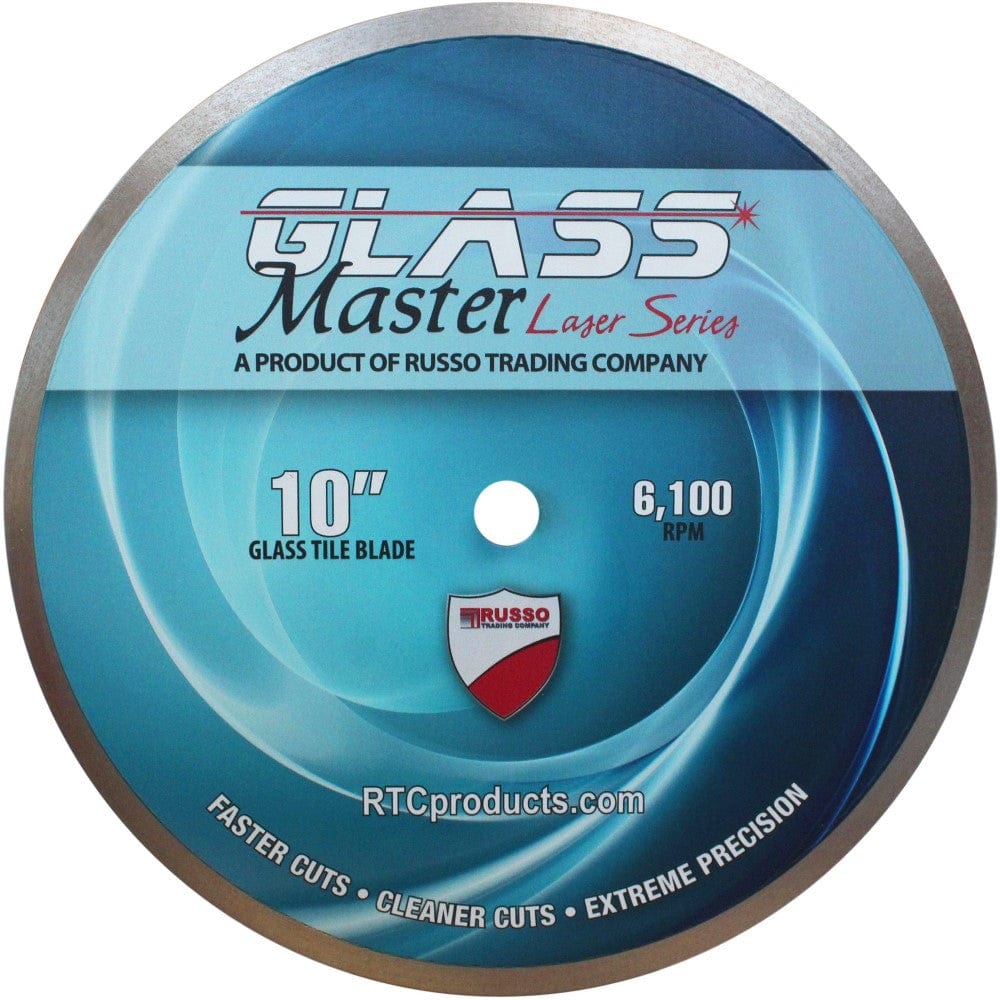 10" RTC Products Glass Master Laser Series blade for glass cutting
