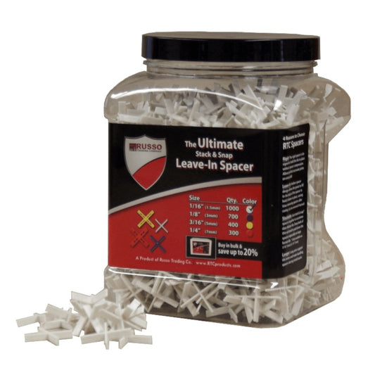 RTC Products Cross Leave-In Tile Spacer Jars