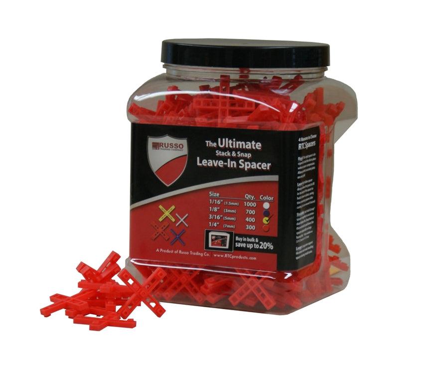 RTC Products Cross Leave-In Tile Spacer Jars