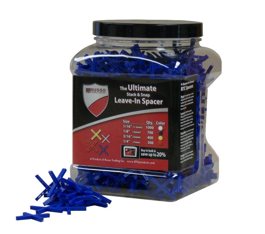 RTC Products Cross Leave-In Tile Spacer Jars 