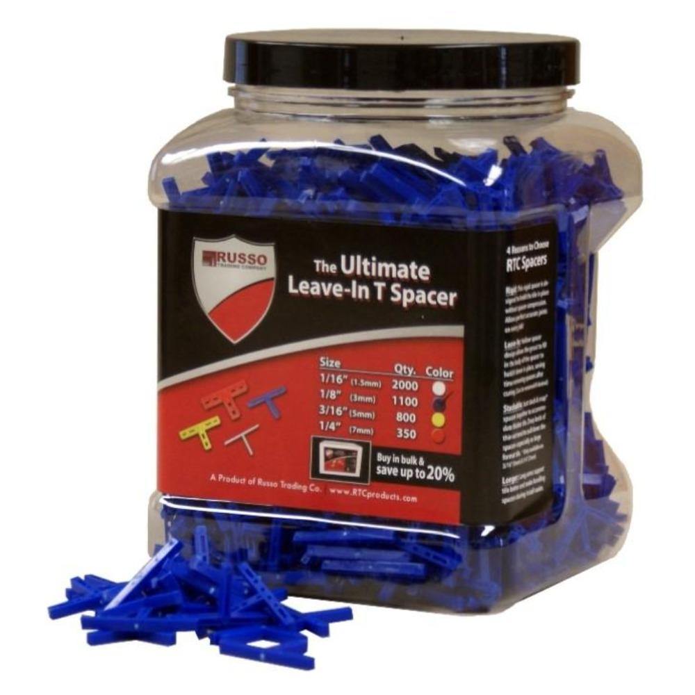 Russo Trading Company Leave-In T-Style Tile Spacers 
