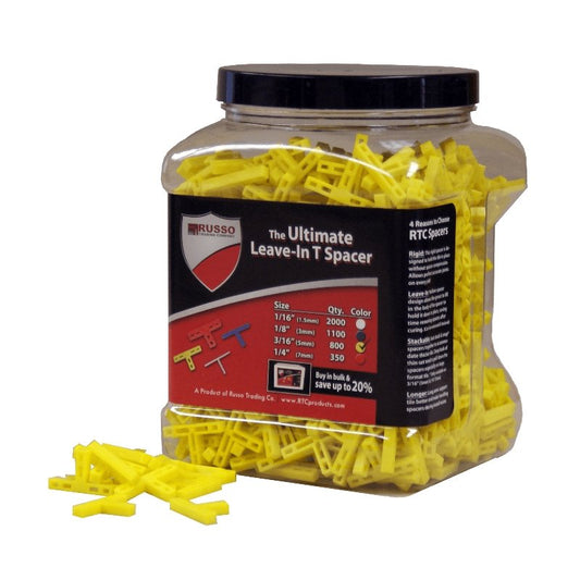 Russo Trading Company Leave-In T-Style Tile Spacers 