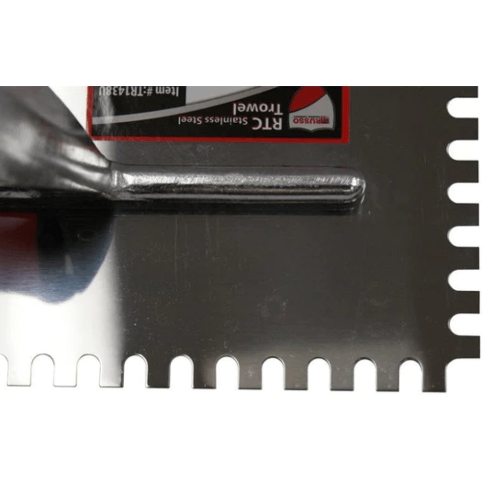 Russo Trading Company Stainless Steel Notched Tile Trowels 