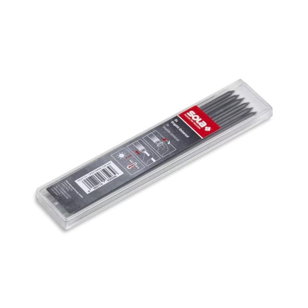 SOLA TLM EM F Deep Hole Marker Lead Refill 6-Pack - TileTools